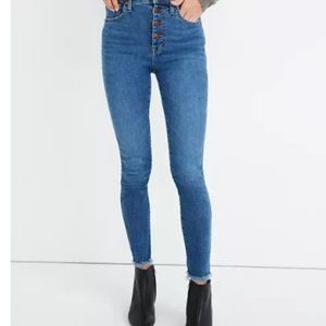 Madewell 10” High Rise Skinny Jeans